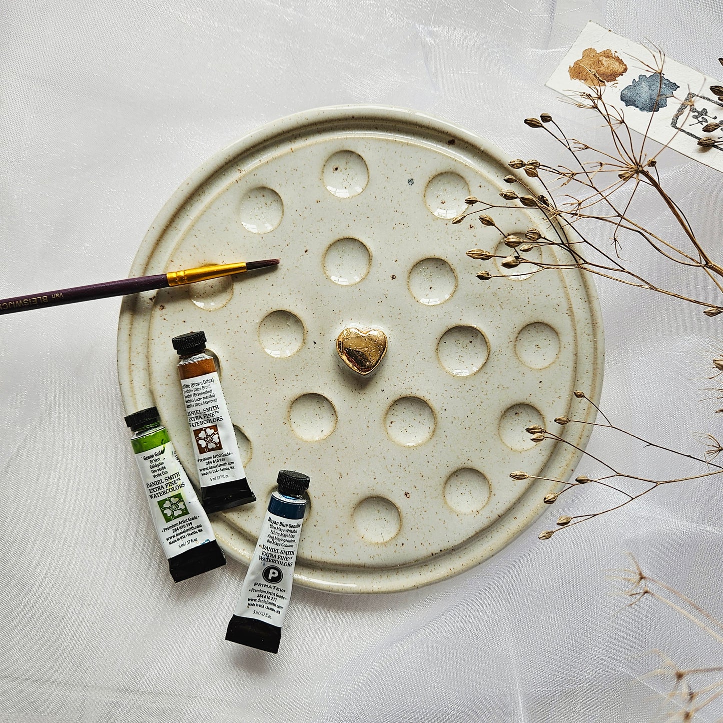 Watercolour palette Heartbeat