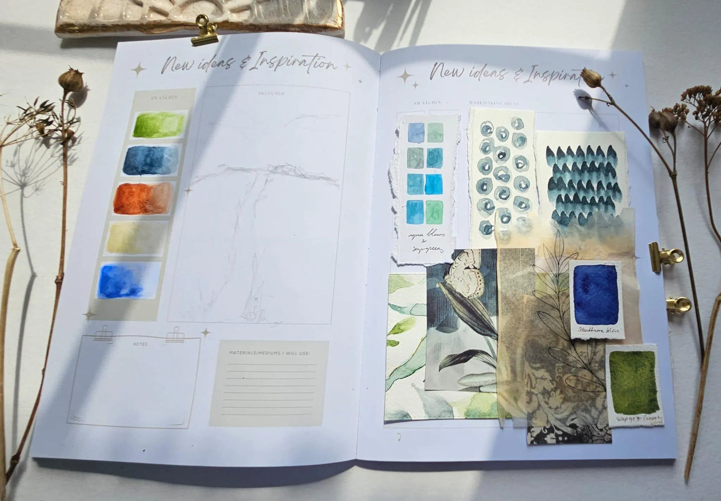 Sketchbook Journal, Creative Planner (ENG)