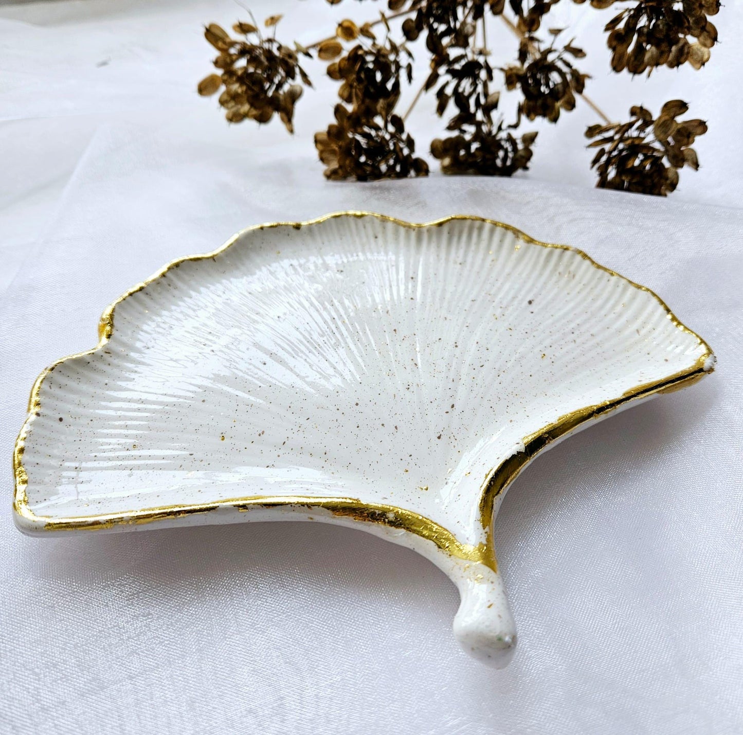 Ginkgo Ceramic Paint Palette