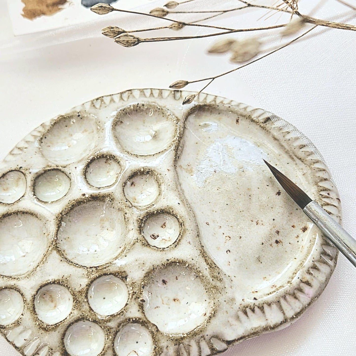 Ceramic Paint Palette Joy