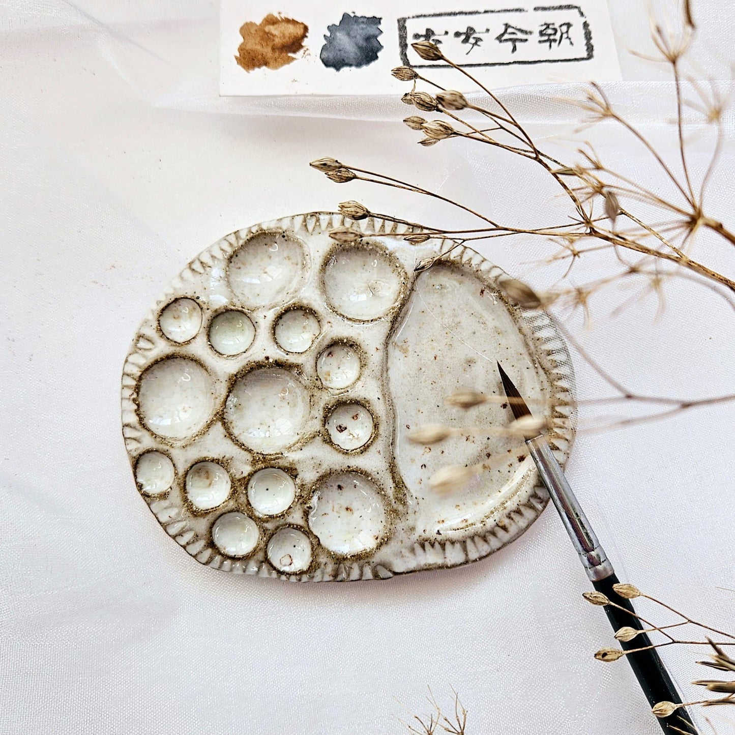 Ceramic Paint Palette Joy