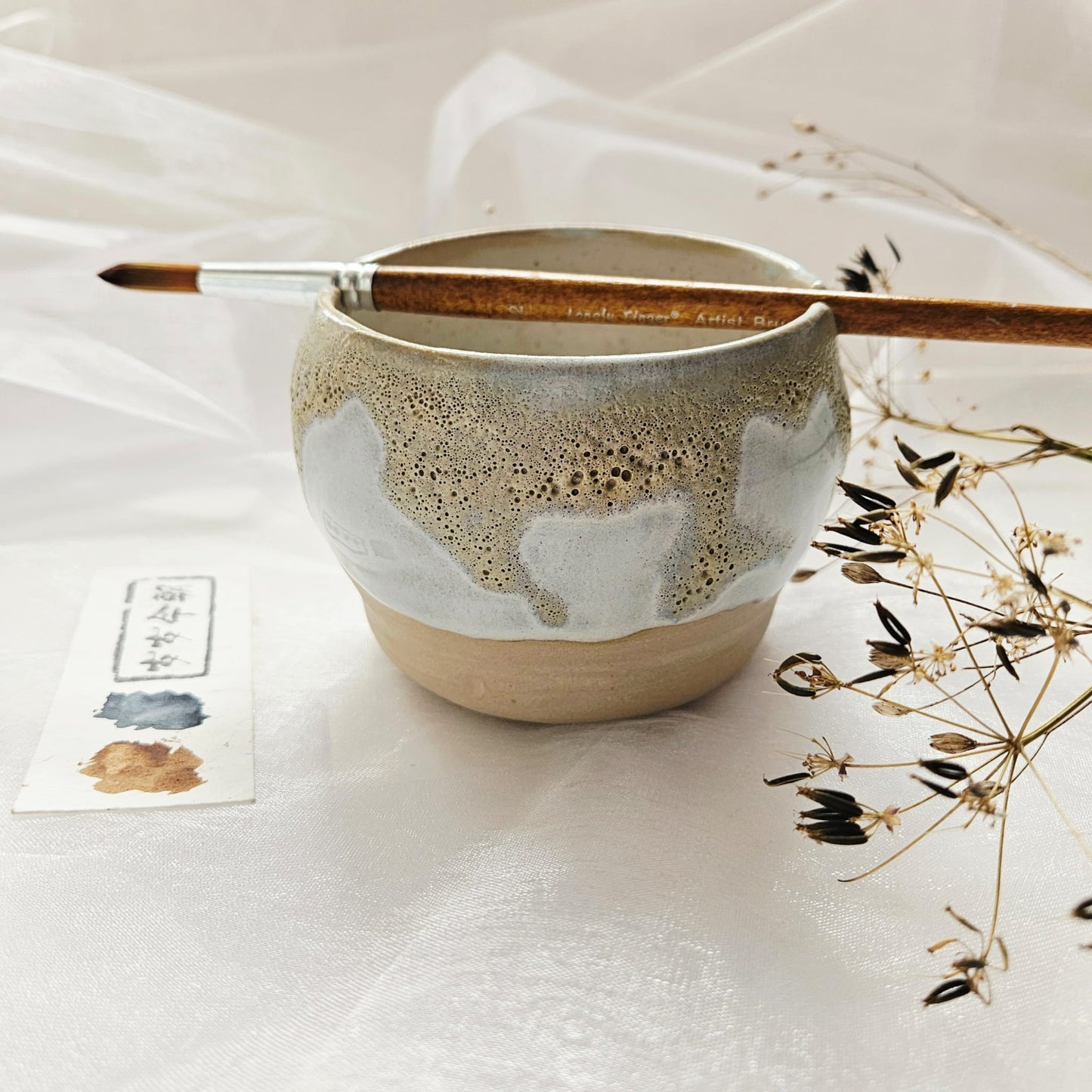 Kasumi Ceramic Water Cup for Painting