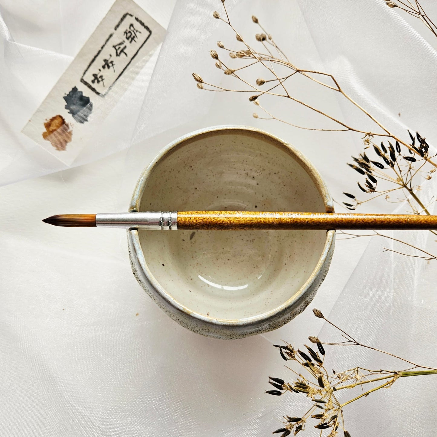 Kasumi Ceramic Water Cup for Painting