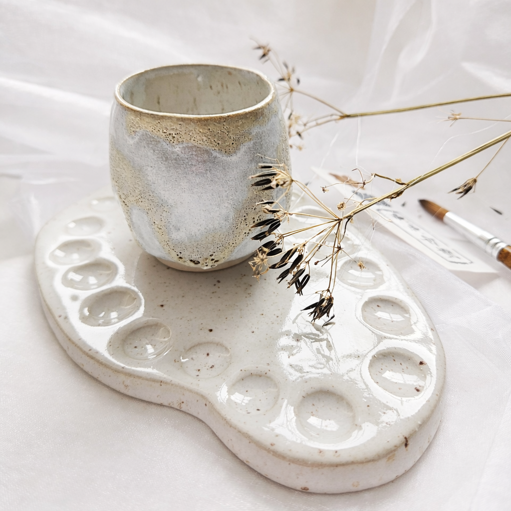 Kiri Ceramic Paint Palette Set