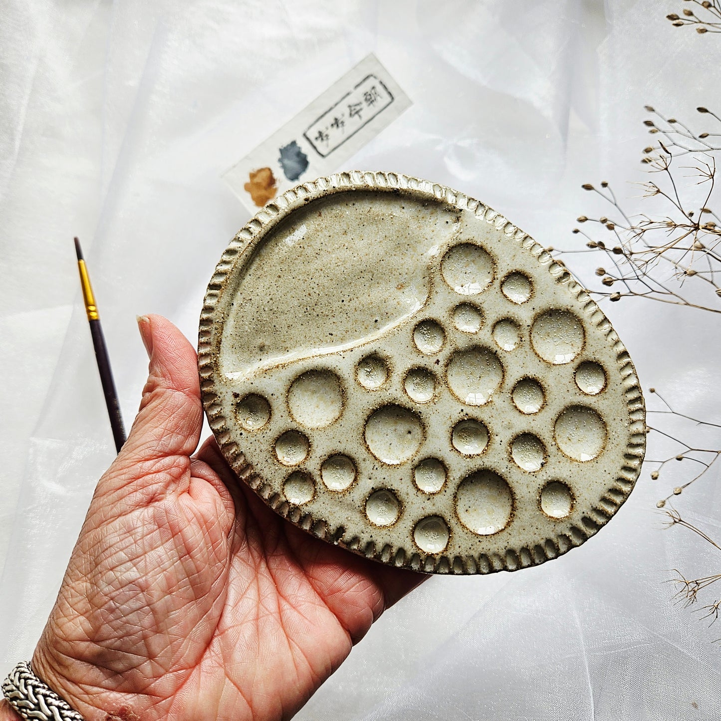 Ceramic Paint Palette Joy
