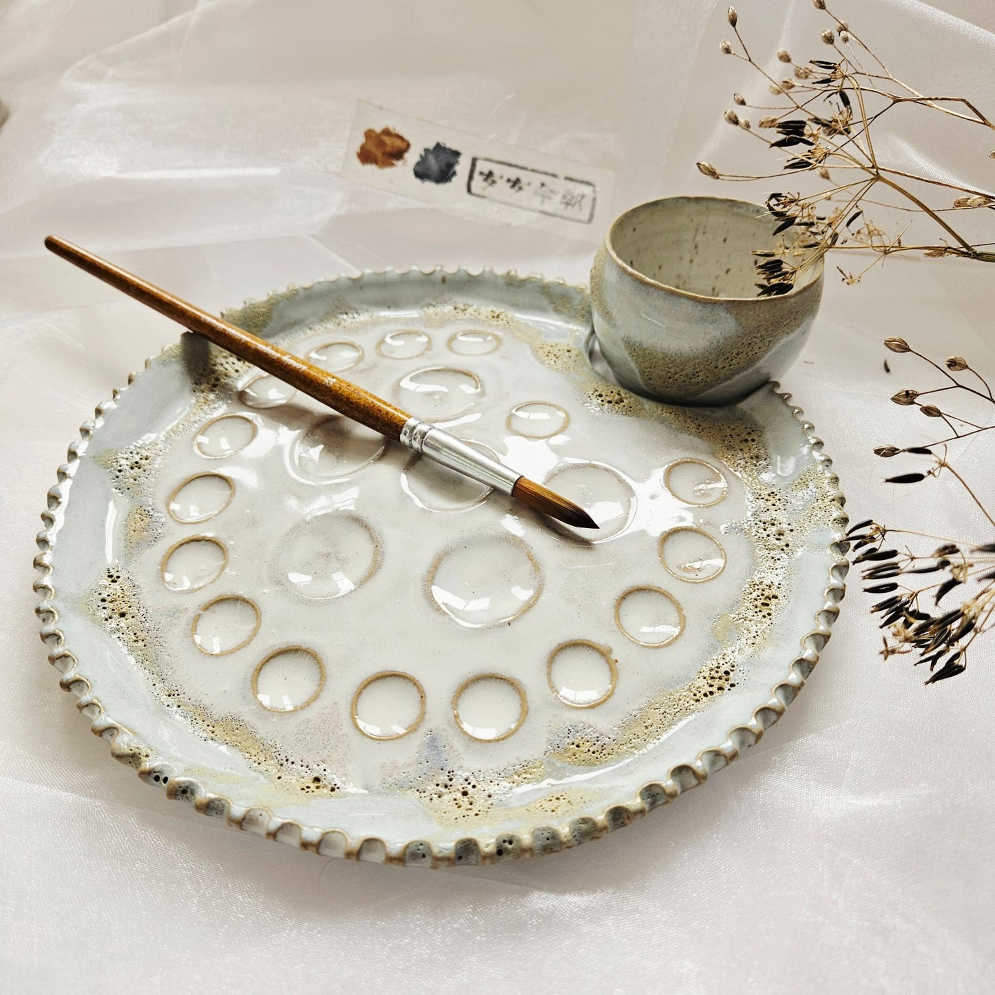 Tsuki Ceramic Paint Palette Set 2