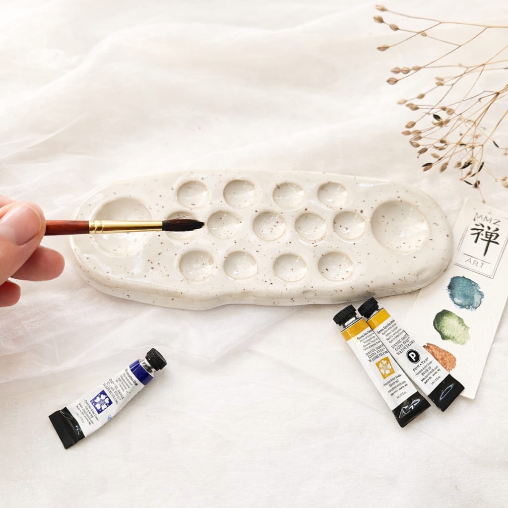 Yuki M2 Ceramic Watercolor Palette