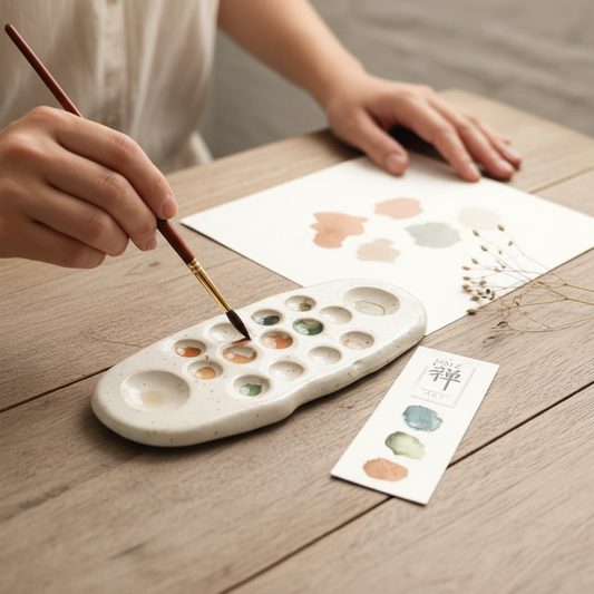 Yuki M2 Ceramic Watercolor Palette