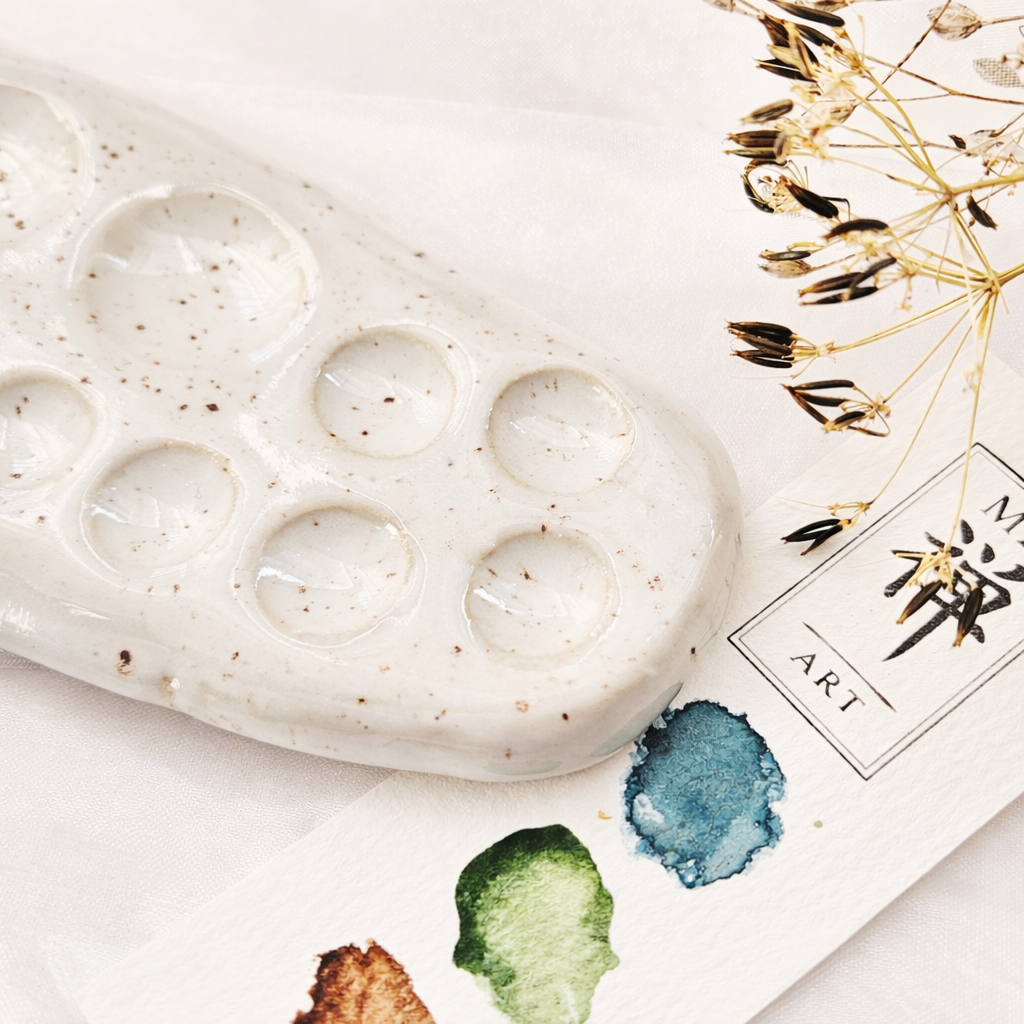 Yuki S1 Ceramic Watercolor Palette