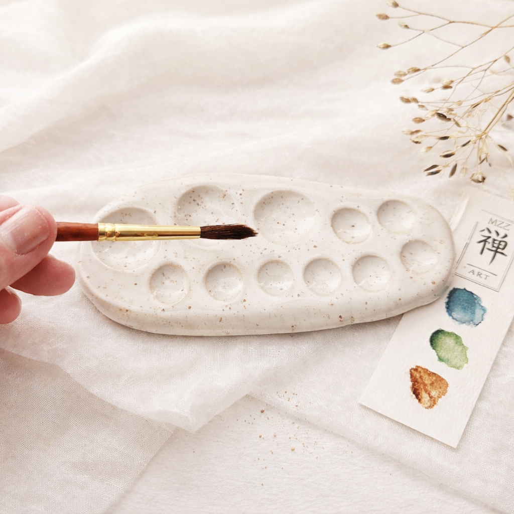 Yuki S1 Ceramic Watercolor Palette