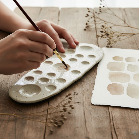 Yuki M1 Ceramic Watercolor Palette