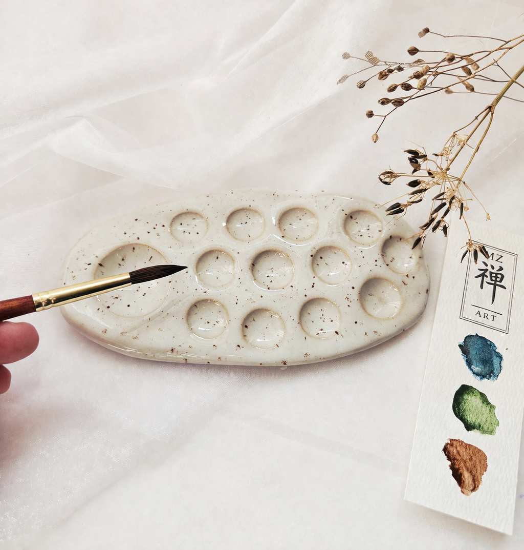 Yuki S2 Ceramic Watercolor Palette,