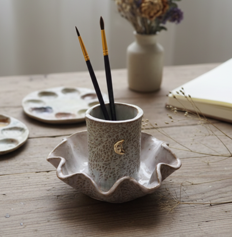 2 in 1 ceramic water cup