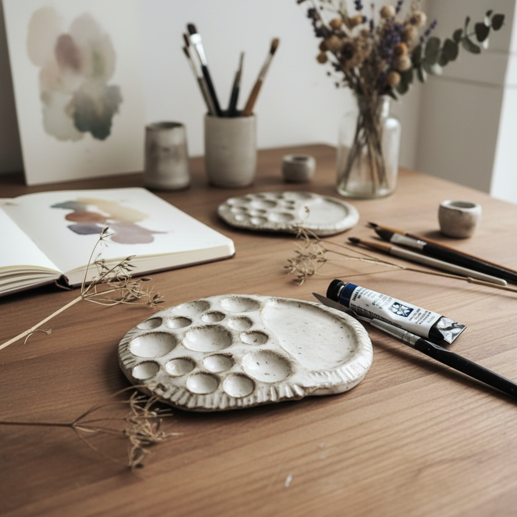 Ceramic Paint Palette Joy