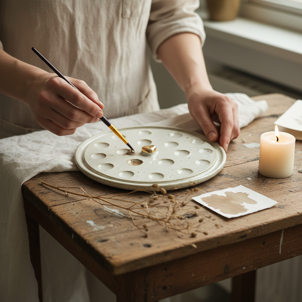 Watercolour palette Heartbeat